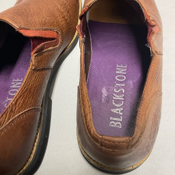 Blackstone Men’s Leather Slip-on Loafer Size 43/9.5-10 US - Picture 12 of 16